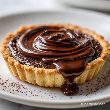 Recette de Tarte au Chocolat Fondante : La Meilleure Recette Facile Fiche recette