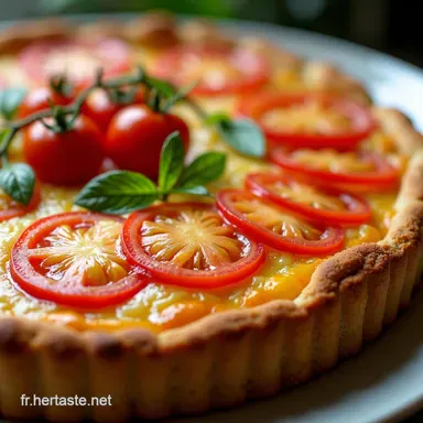 Tarte Sal&eacute;e au Thon Facile Croustillante et Bien Garnie