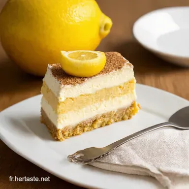 Recette Simple et Rapide Tiramisu Citron Mon Secret Italien