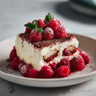 Tiramisu Fruits Rouges Mascarpone Pour 6