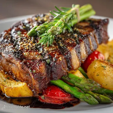 Bifteck Tomahawk Grill&eacute; La M&eacute;thode Reverse Sear Parfaite