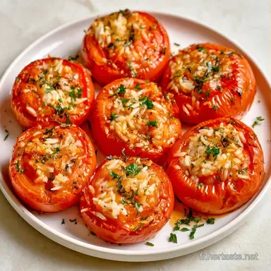 Tomates Farcies Au Riz pour 4 Personnes Fiche recette