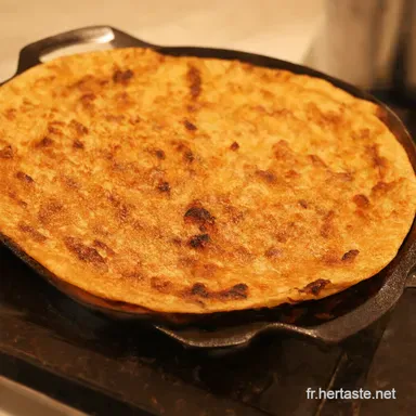 Tortilla Poivrons Rôtis La Recette Espagnole Facile Fiche recette