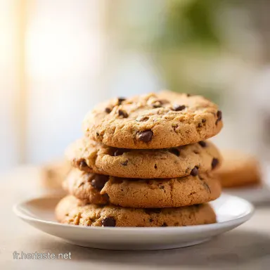 La Vraie Recette du Cookie Am&eacute;ricain : Moelleux en 25 Minutes