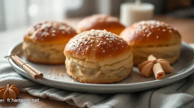 Buns Briochés au Sucre et à la Cannelle