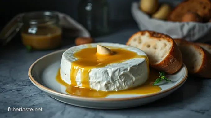 Camembert Rôti au Miel : Un Délice Fromager au Miel