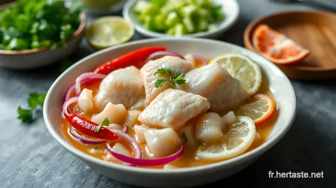 Ceviche Peruano – Une Explosion de Saveurs Fraîches