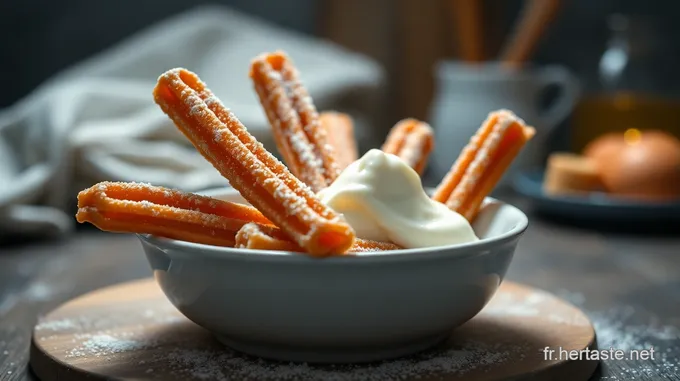 Churros Surgelés Maison : Croustillants et Irrésistibles