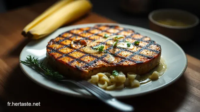 Cobette de Maïs Grillée avec Beurre Aromatisé
