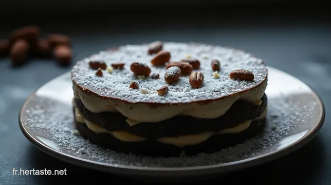 Dacquoise au Chocolat : Un Nuage de Chocolat Croustillant
