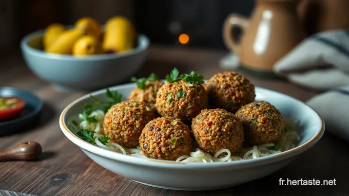 Falafel croustillant à l’air fryer : un délice du Moyen-Orient