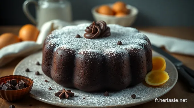 Gâteau au Chocolat Intense aux Cacao