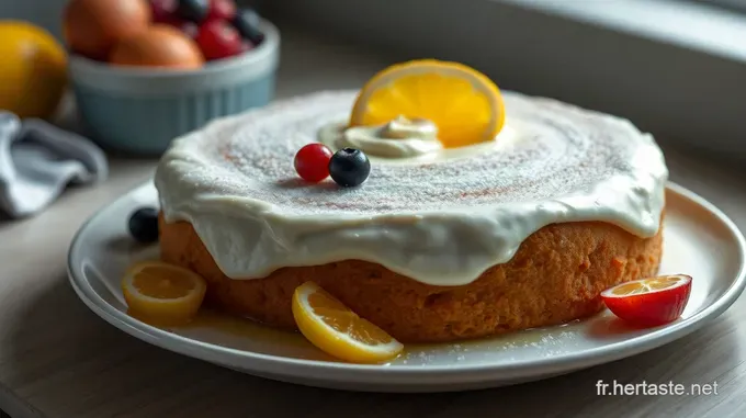 Gâteau au Yaourt à la Provençale
