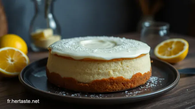 Gâteau Fromage Blanc Citron: Un Délice Crémeux au Citron