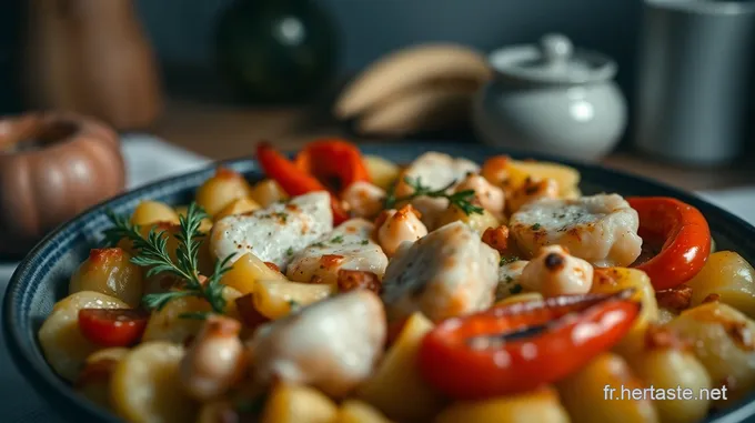 Gratin de Poissons et Pommes de Terre aux Épices de la Mer