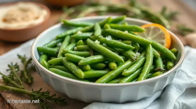Haricots Verts à l’Eau Parfaits
