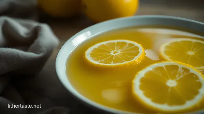 Infusion de Citron Miel et Gingembre : Douceur et Vitalité