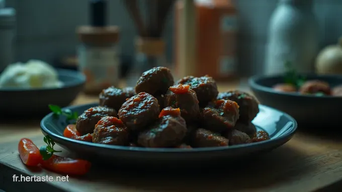 Köfte Savoureuse : Boulettes Épicées du Moyen-Orient