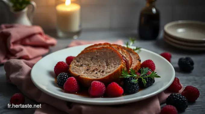 Magret de Canard aux Fruits Rouges