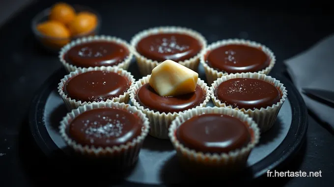 Mini Tarteaux Fondants au Chocolat à l’Air Fryer