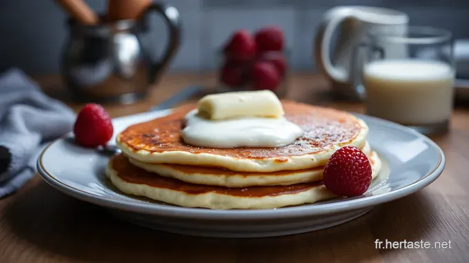 Pancakes Parfaits à la Française : Une Douceur Matinale