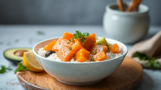 Poke Bowl Fraîcheur Aloha : L’Essence de l Île en Bol