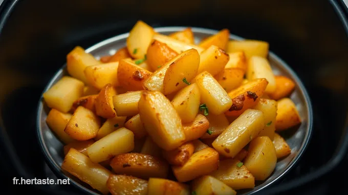 Pommes de Terre Croquantes à la Ninja Air Fryer