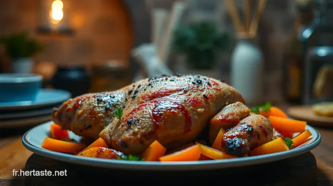 Poulet Entier Parfait à l Air Fryer : Croustillant et Juteux !