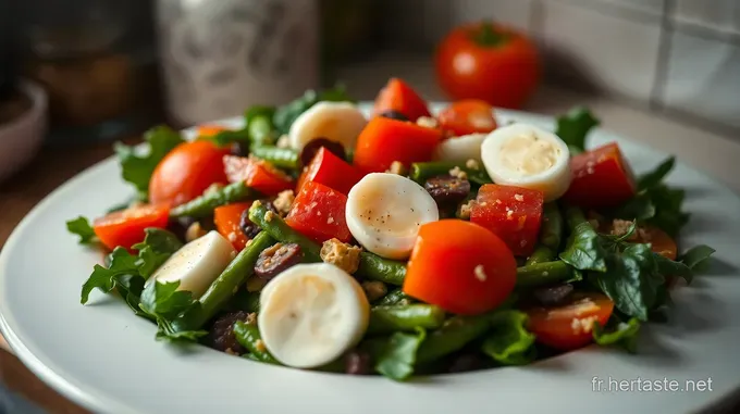Salade Niçoise : L’Essence de la Méditerranée dans une Assiette