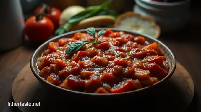 Sauce Tomate aux Aubergines