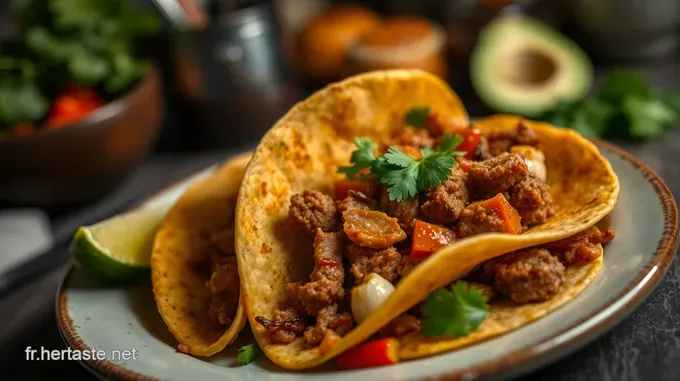 Recette de tacos Fiesta : Une Explosion de Saveurs Autorisées Tacos Fiesta: Une Explosion de Saveurs Mexicanas