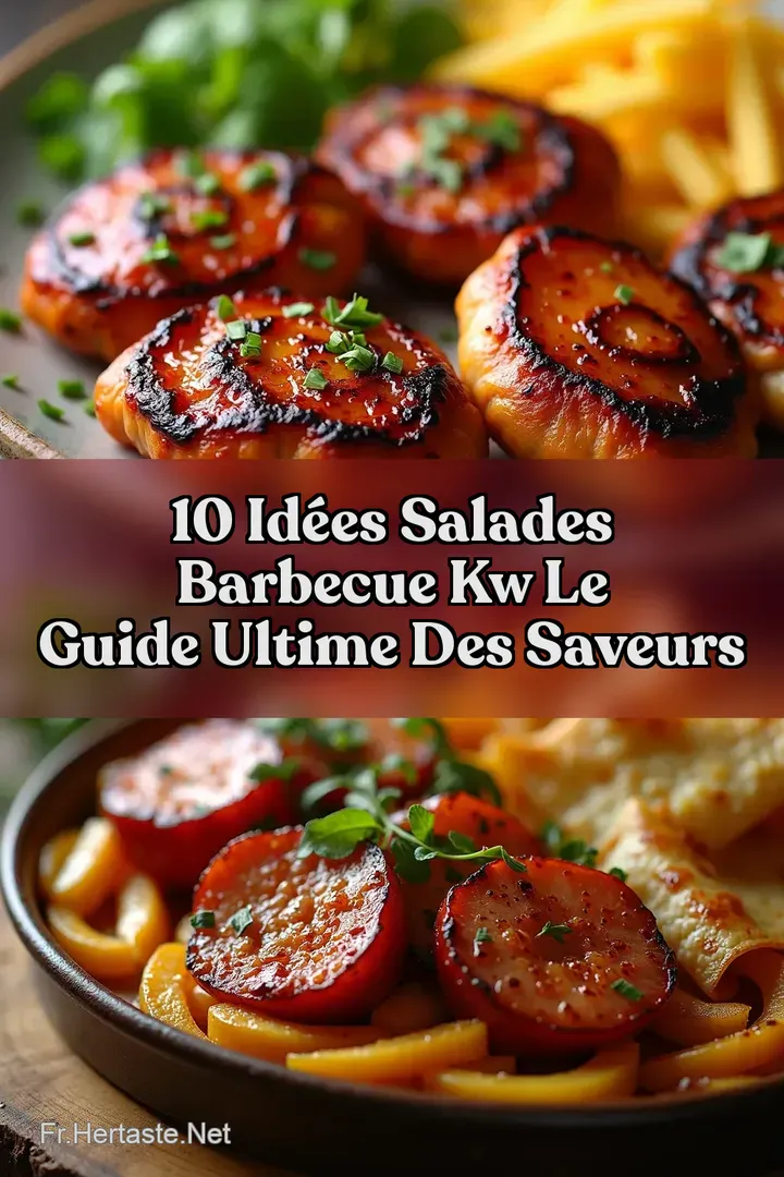 10 Id&eacute;es Salades Barbecue kw Le Guide Ultime Des Saveurs