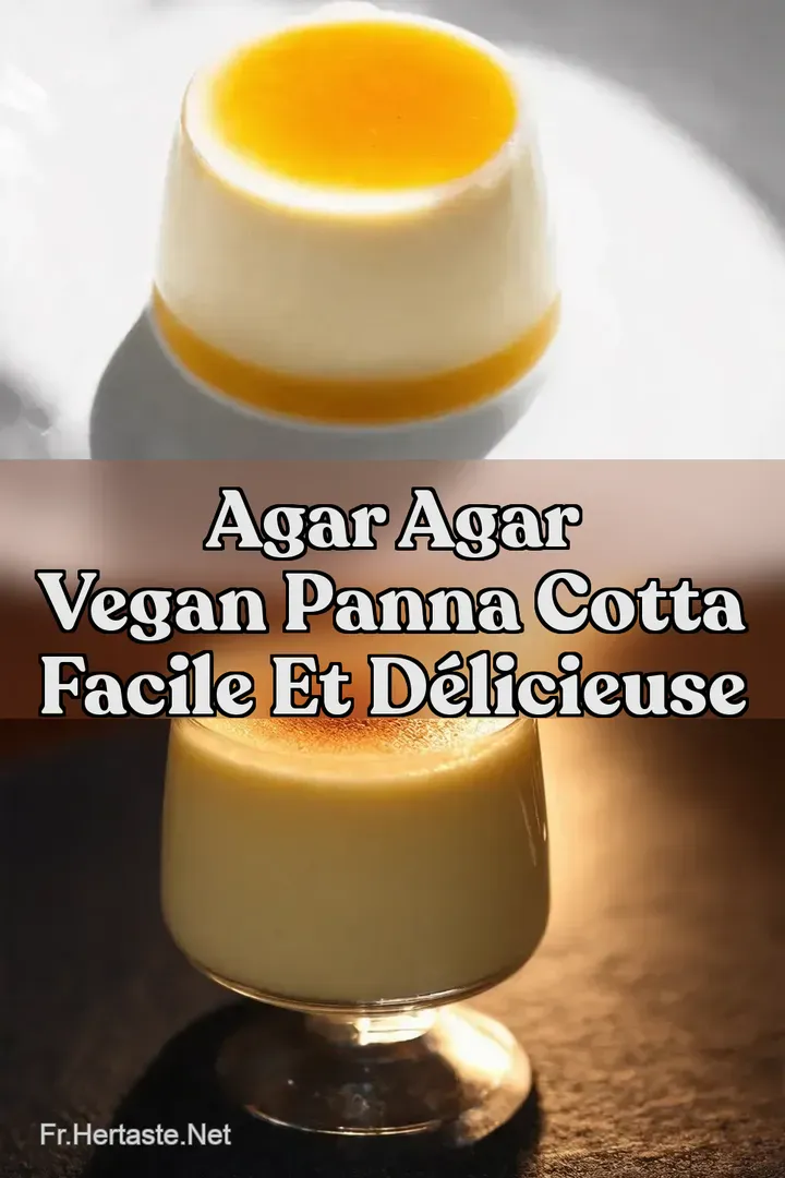 Agar Agar Vegan Panna Cotta Facile et D&eacute;licieuse