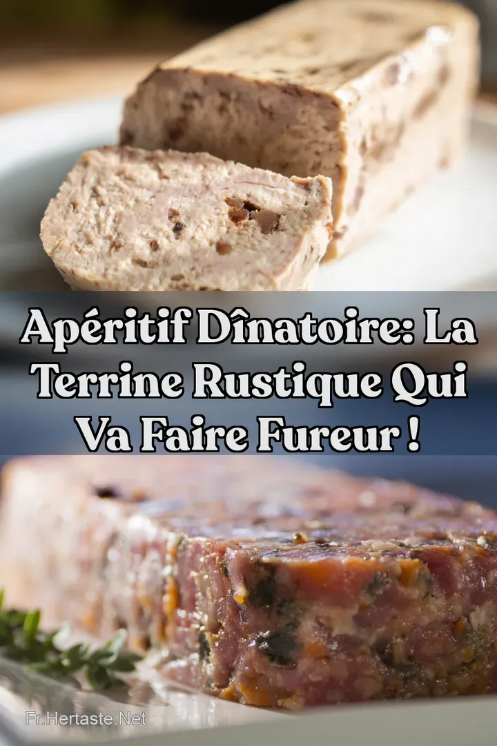 Ap&eacute;ritif D&icirc;natoire: La Terrine Rustique Qui Va Faire Fureur !