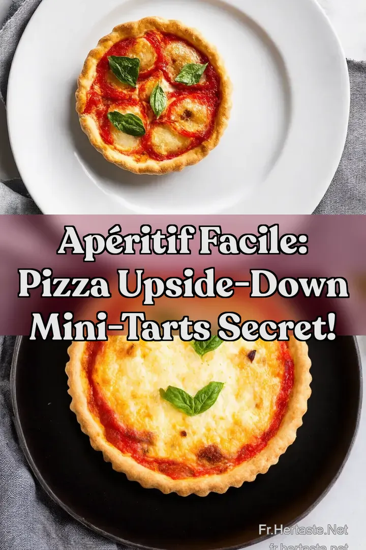 Ap&eacute;ritif Facile: Pizza Upside-Down Mini-Tarts Secret!