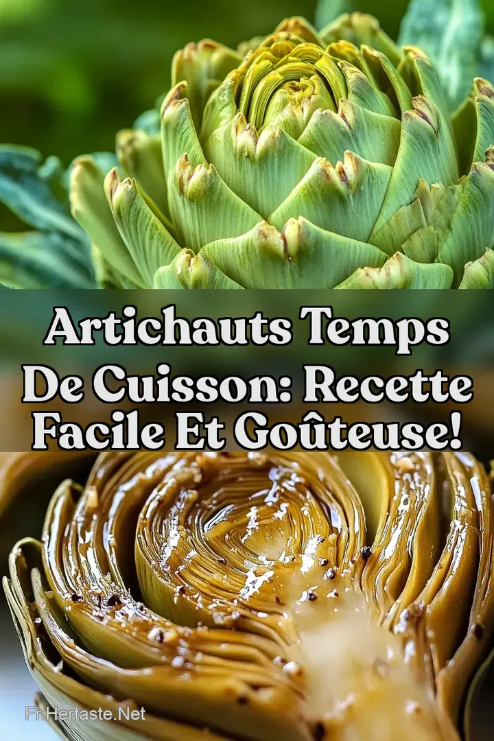 Artichauts Temps de Cuisson: Recette Facile et Go&ucirc;teuse!