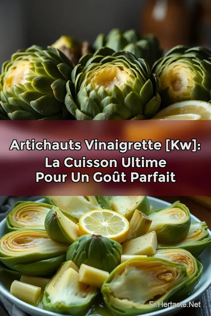 Artichauts Vinaigrette [kw]: La Cuisson Ultime Pour un Go&ucirc;t Parfait