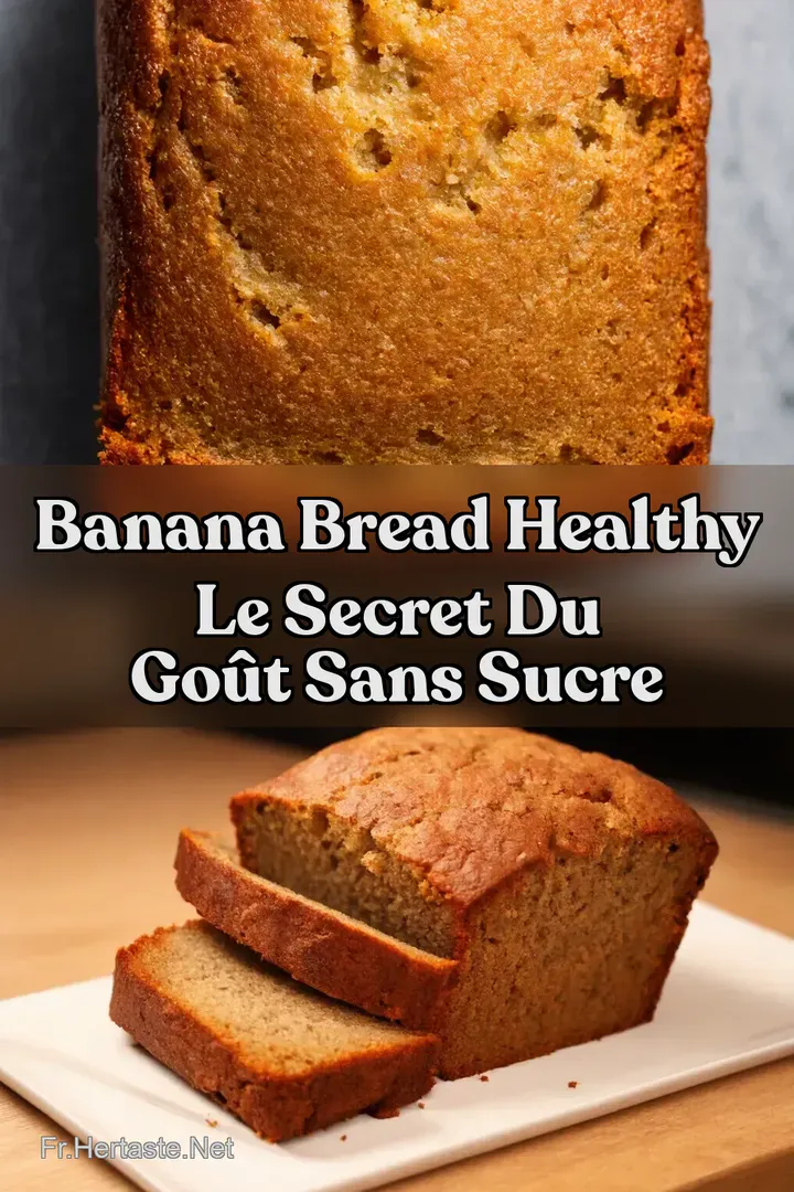 Banana Bread Healthy Le Secret du Go&ucirc;t Sans Sucre