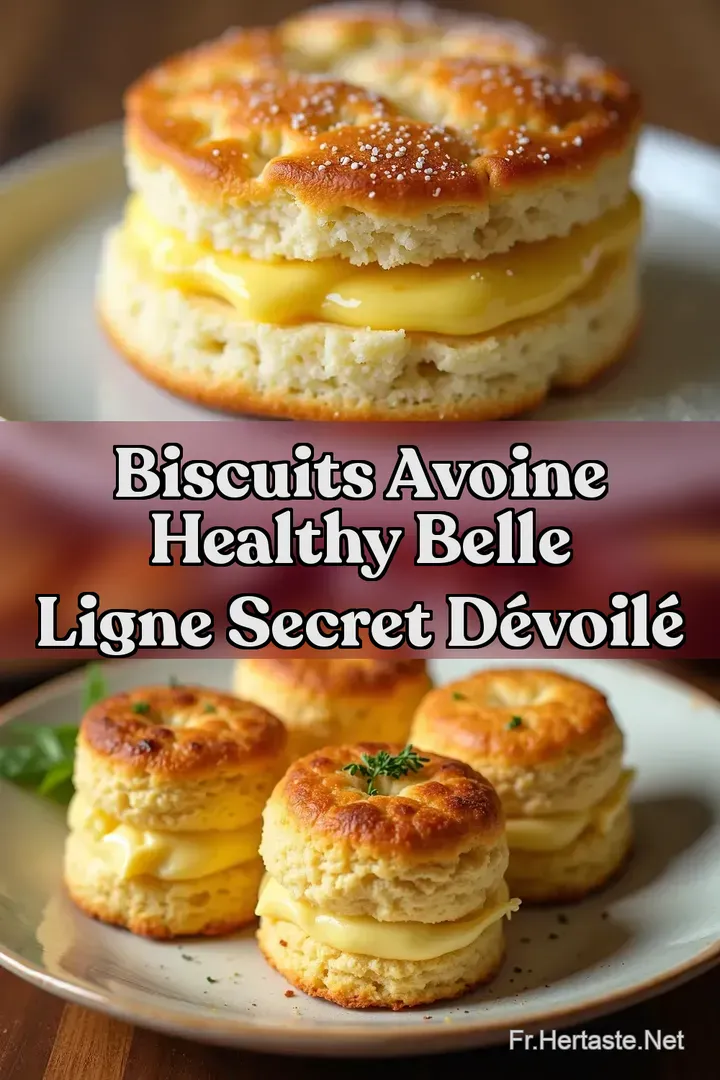 Biscuits Avoine Healthy Belle Ligne Secret D&eacute;voil&eacute;