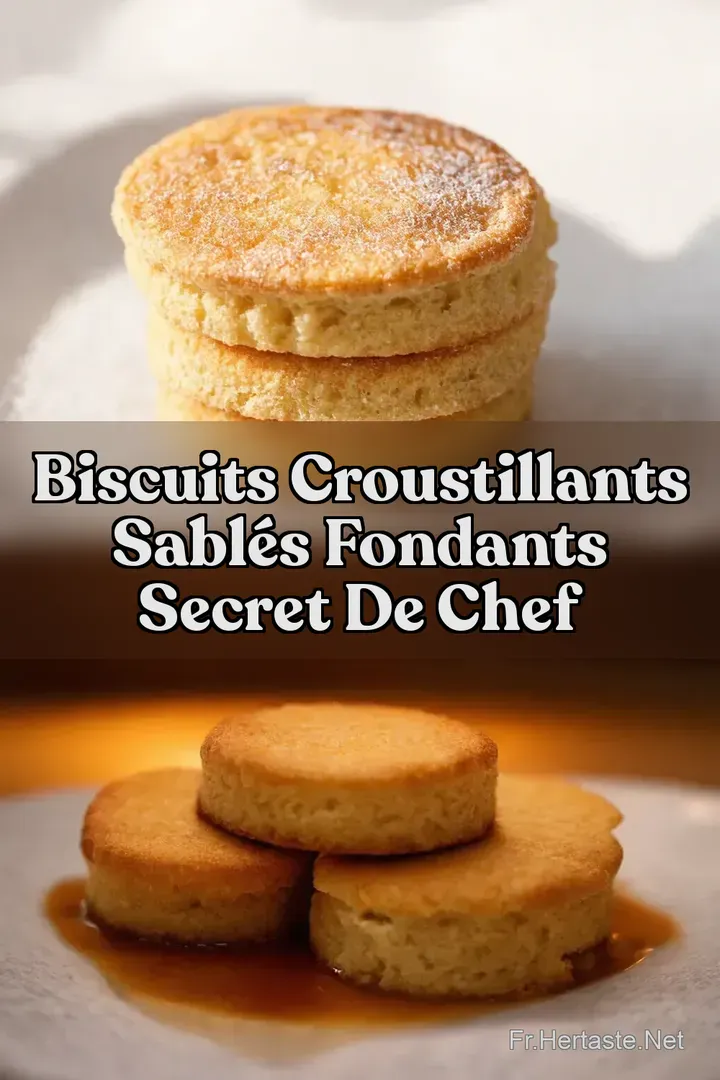 Biscuits Croustillants Sabl&eacute;s Fondants Secret de Chef