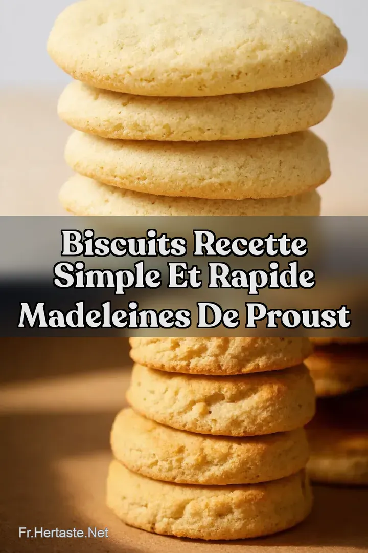 Biscuits Recette Simple et Rapide Madeleines de Proust