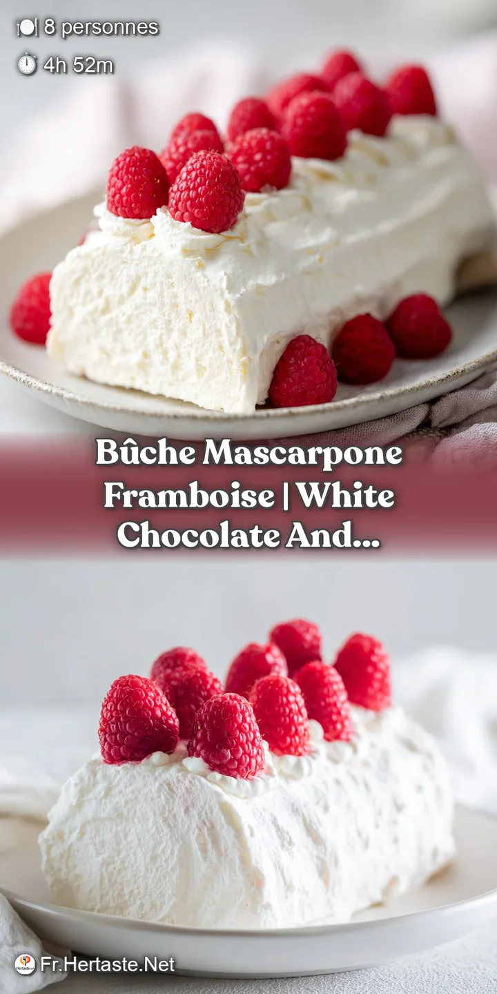Gros plan sur la cr&egrave;me onctueuse et les framboises juteuses dont le rouge intense contraste avec le blanc immacul&eacute;.