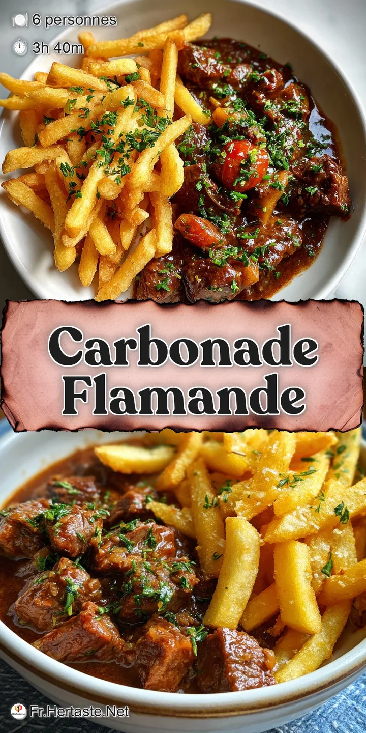 Close-up of tender braised beef, swimming in a glossy, mahogany-colored beer sauce, promising a rich, savory bite.