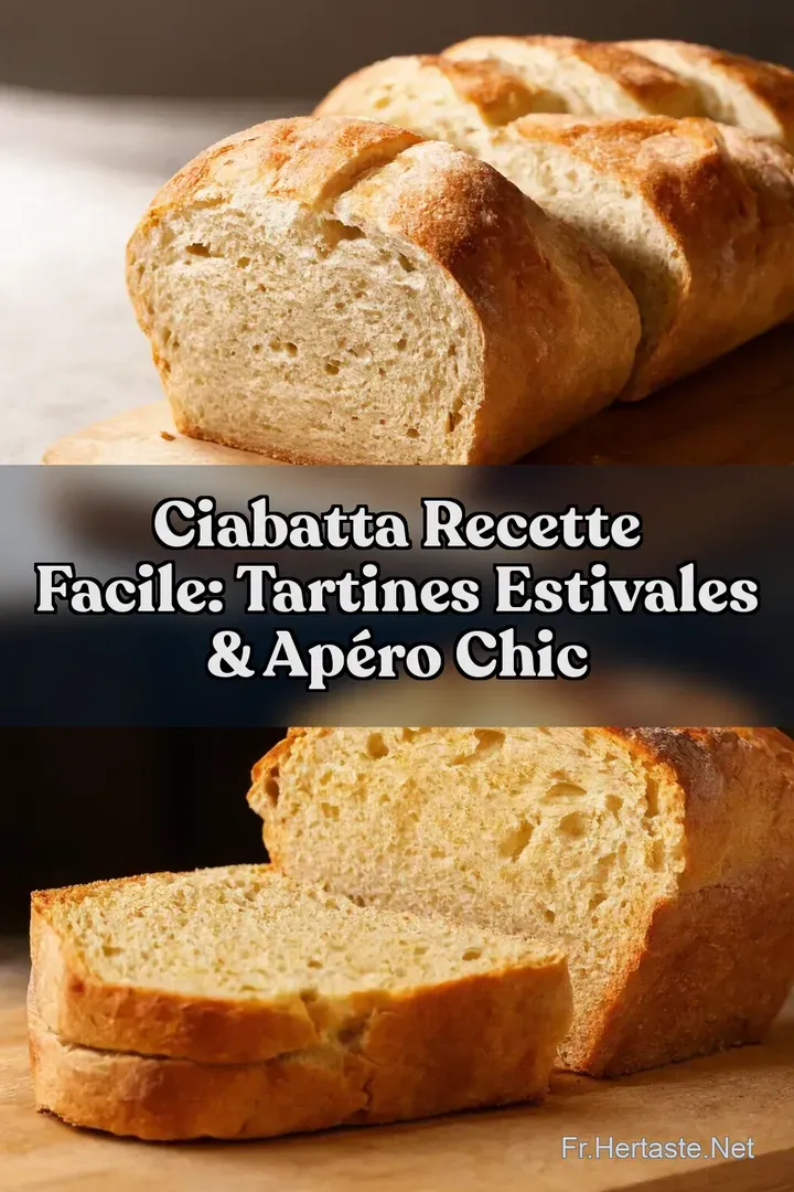 Ciabatta Recette Facile: Tartines Estivales & Ap&eacute;ro Chic