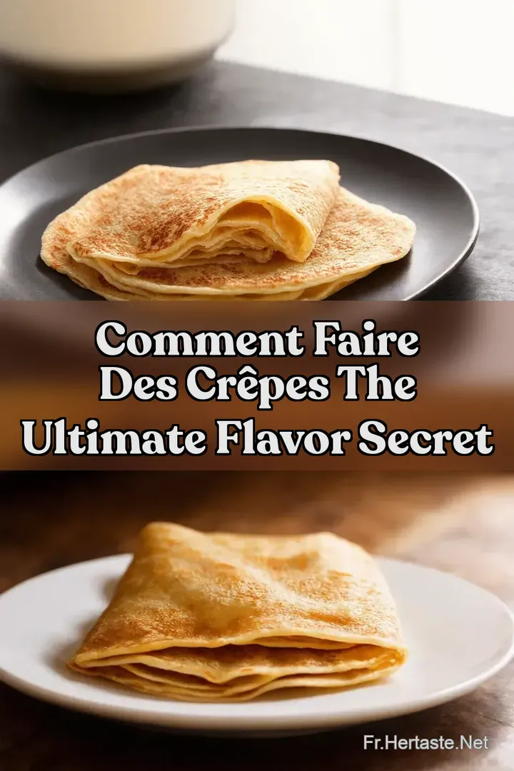 Comment Faire Des Cr&ecirc;pes The ULTIMATE Flavor Secret