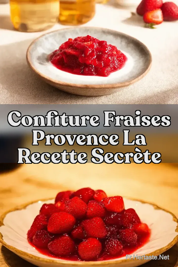 Confiture Fraises Provence La Recette Secr&egrave;te