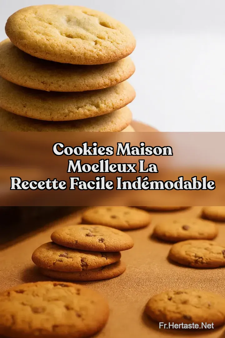 Cookies Maison Moelleux La Recette Facile Ind&eacute;modable