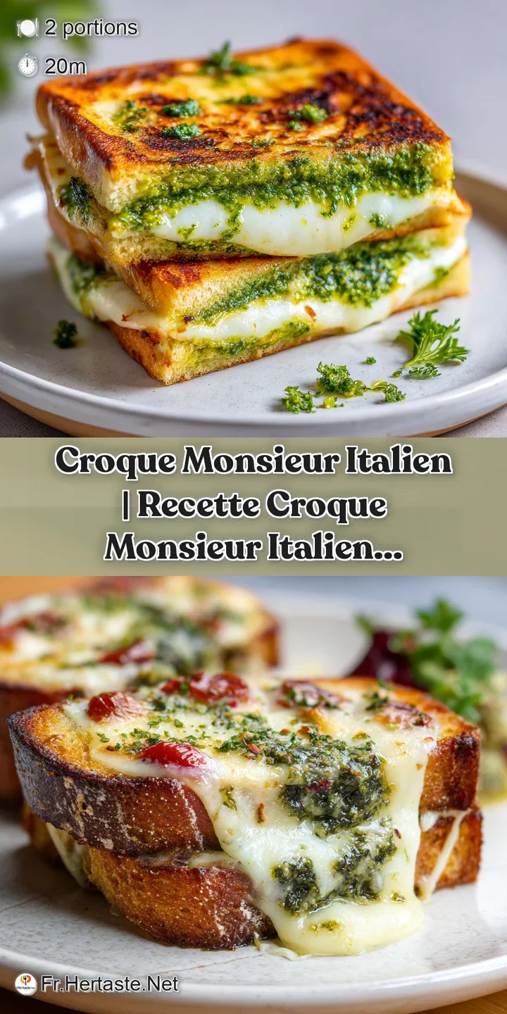 Close-up of a golden crust, revealing molten cheese and savory ham within the sandwich.