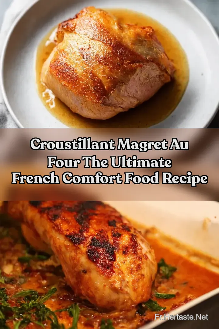 Croustillant Magret au Four The Ultimate French Comfort Food Recipe