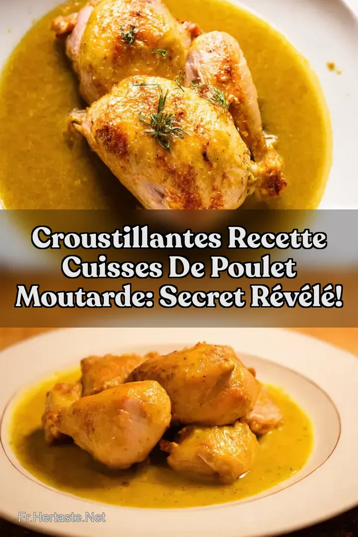 Croustillantes Recette Cuisses de Poulet Moutarde: Secret R&eacute;v&eacute;l&eacute;!